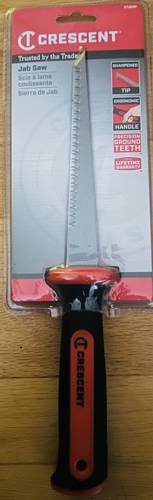 Crescent 12 Hand Jab Saw with Coarse Triple Teeth (Ideal for Sheetrock Drywall)